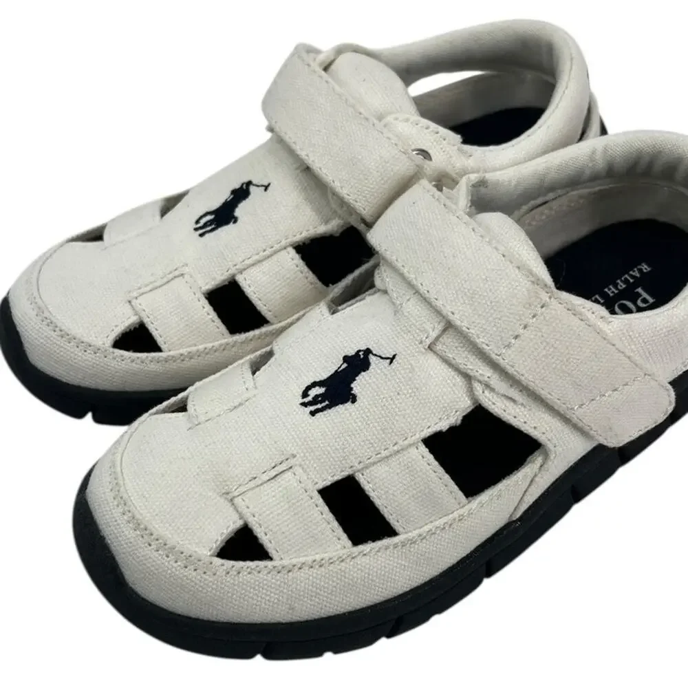 POLO RALPH LAUREN Barnes Fisherman Sandals KIDS SZ 2